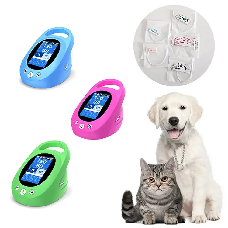 Portable Touch Screen Continuous Vital Signs Monitor Vet Blood pressure Monitor for Animals Veterinary Clinic Equipment