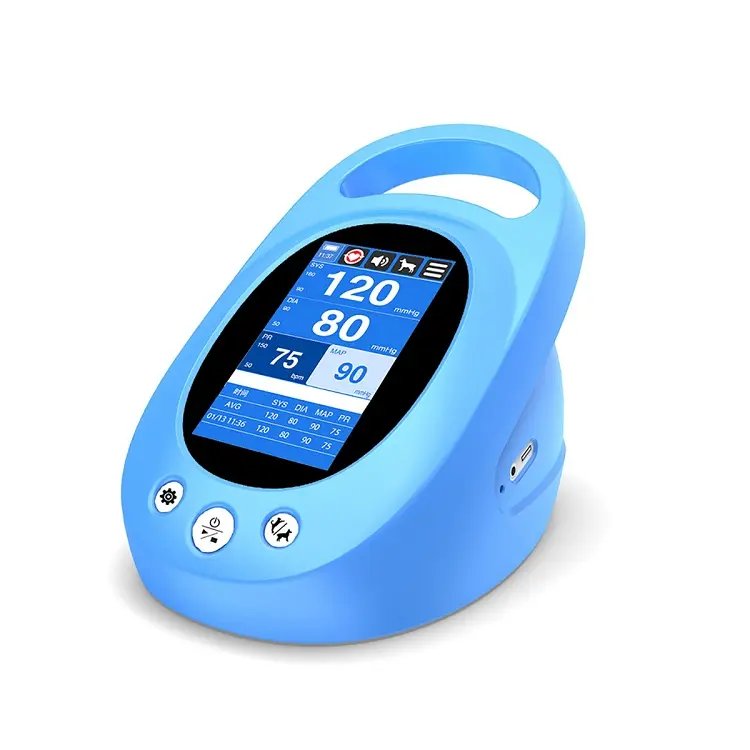 Portable Touch Screen Continuous Vital Signs Monitor Vet Blood pressure Monitor for Animals Veterinary Clinic Equipment