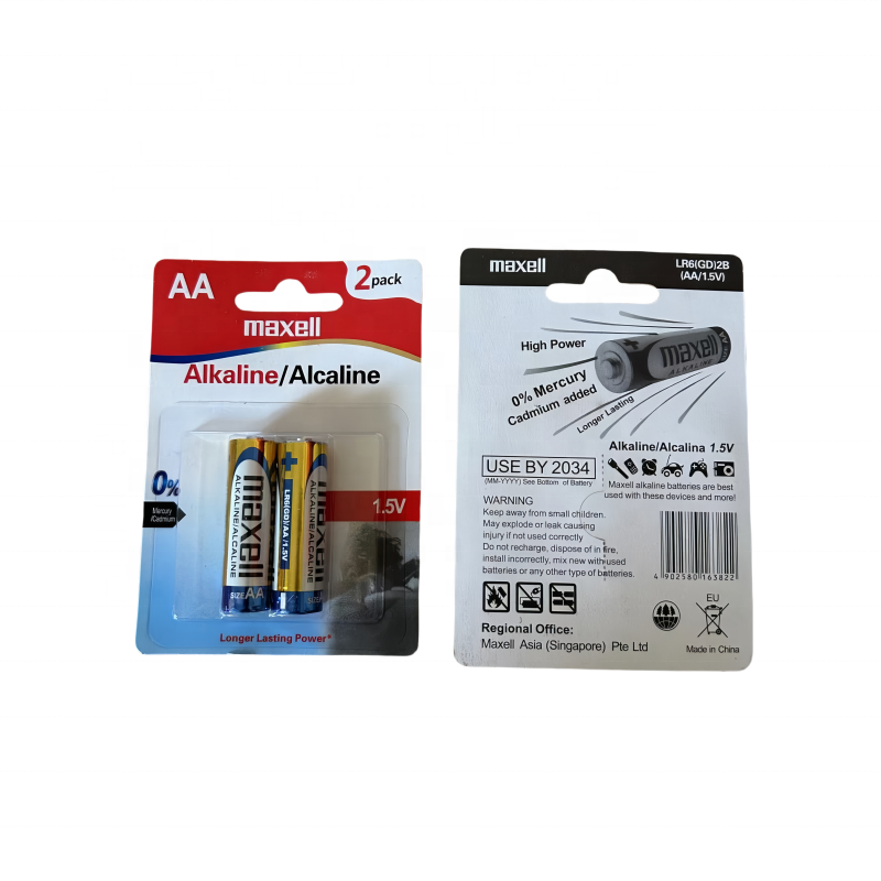Maxell Battery LR6 AA Battery TV Remote Control Fingerprint Lock Toy Car Gas Meter Water Meter Blood Pressure Monitor Battery