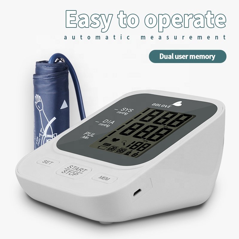 2024 New Arrival Arm Blood Pressure Monitor for Adult Household Use Digital Sphygmomanometer