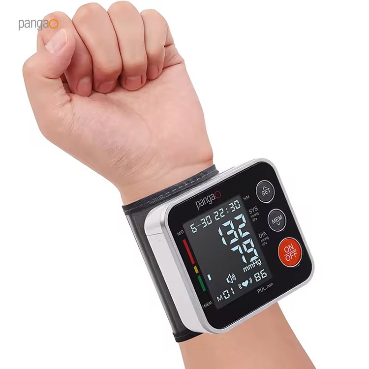 Smart Portable Fully Automatic Digital Sphygmomanometer BP Monitor Wrist Watch Blood Pressure Testing Machine