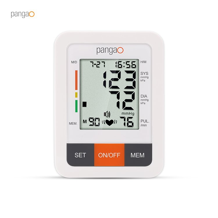 BP Meter Digital Sphygmomanometer Portable Upper Arm Home Blood Pressure Monitor Machine with Voice