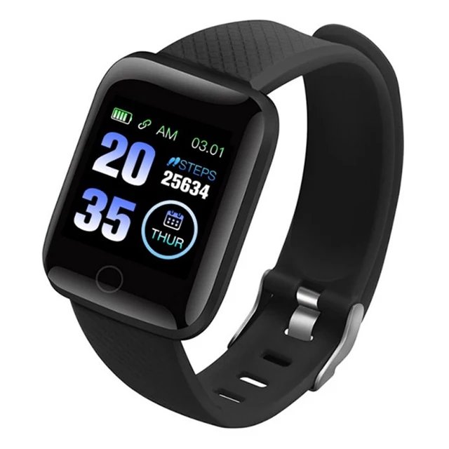 Wholesale 116 plus Smartwatch Blood Pressure Monitoring Fitness Wrist Band Bracelet 116s Smart Watch