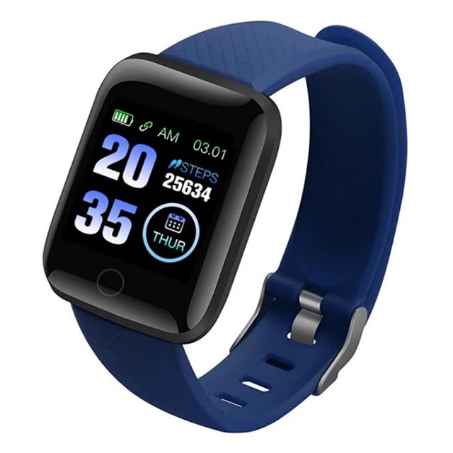 Wholesale 116 plus Smartwatch Blood Pressure Monitoring Fitness Wrist Band Bracelet 116s Smart Watch