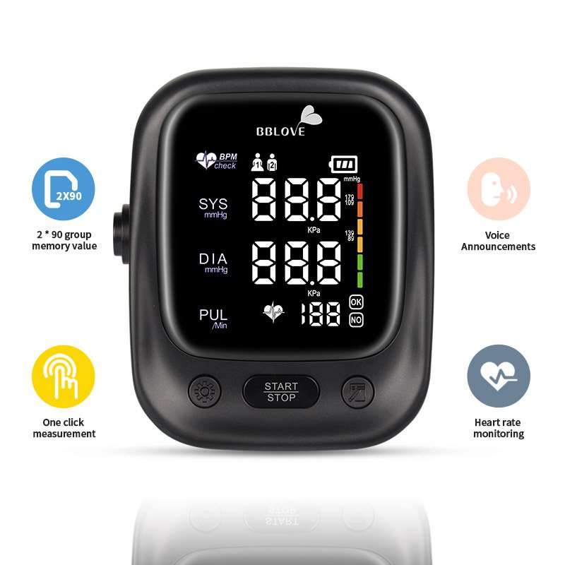 Wholesale Device CE MDR Upper Arm BP Monitor Blood Pressure Monitor