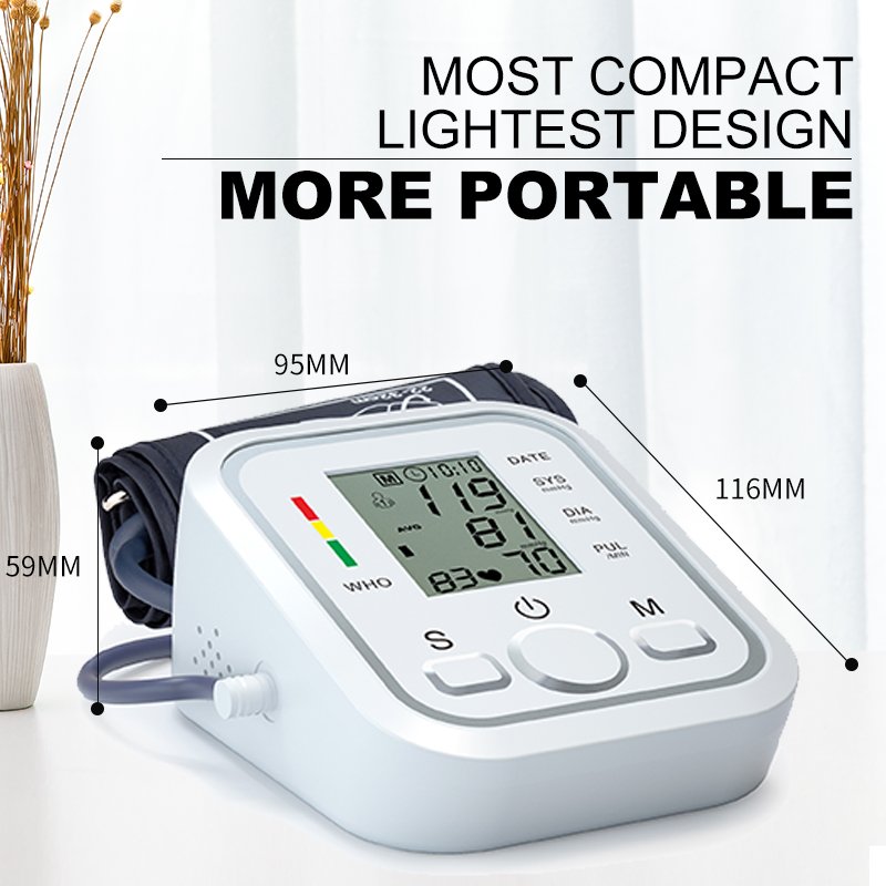 Vileco New Product Upper Arm Bp Check Machine Electronic Blood Pressure Monitor
