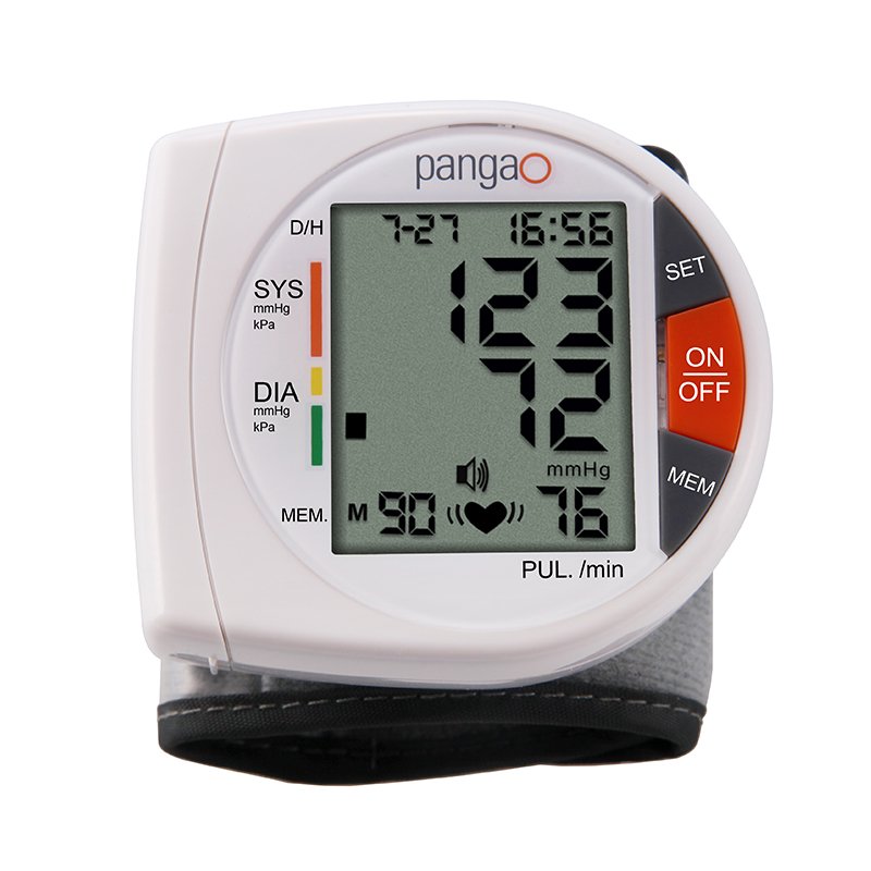 OEM automatic portable smart CE RoHS approved wrist digital blood pressure bp monitor machine watch