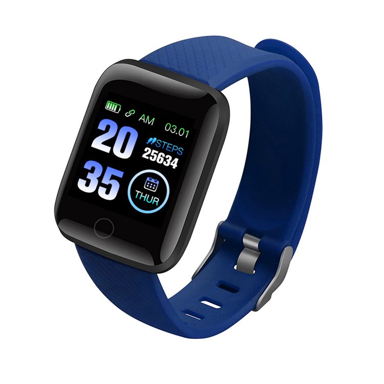 2024 Factory Wholesale Cheap Smart Band 116 plus Heart Rate Blood Pressure Monitor Big Screen Smart Bracelet 116plus D13 D13S