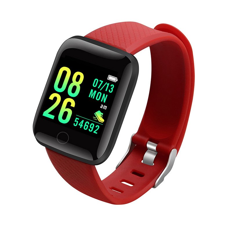 2024 Factory Wholesale Cheap Smart Band 116 plus Heart Rate Blood Pressure Monitor Big Screen Smart Bracelet 116plus D13 D13S