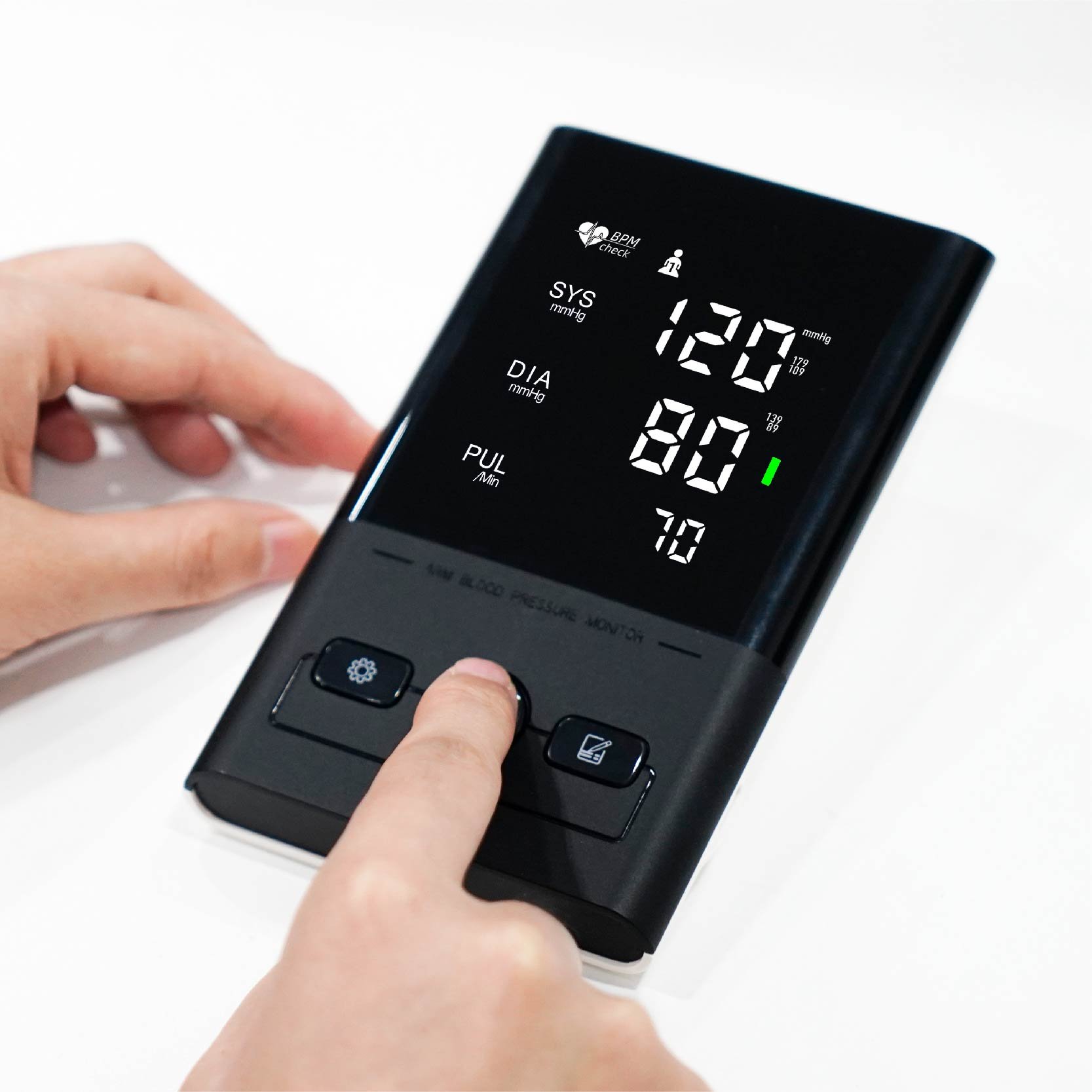 BP Machine Digital Blood Pressure Monitors with Big Size Cuff 22-42cm Electric Portable Pretion Blood Pressure Machine