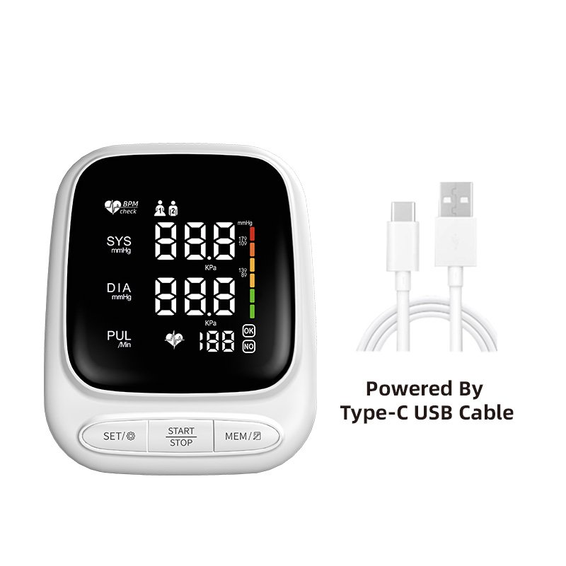 Customized Blood Pressure Monitor Home Electronic Measurement Large Universal Factory Medical BP Monitor