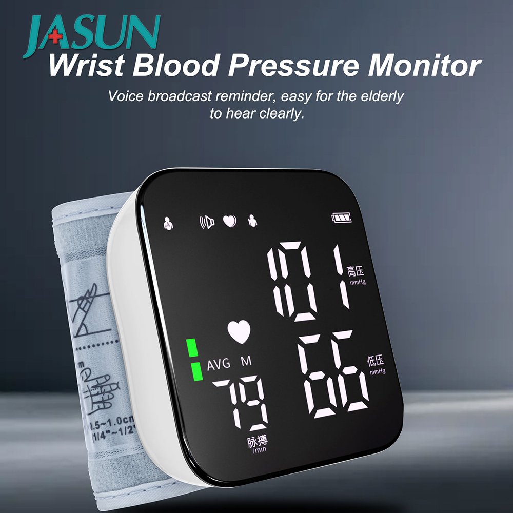 Newest Buy Portable Automatic LED Display Smart Sphygmomanometer Digital Wrist Electronic Bp Machine Blood Pressure Monitor