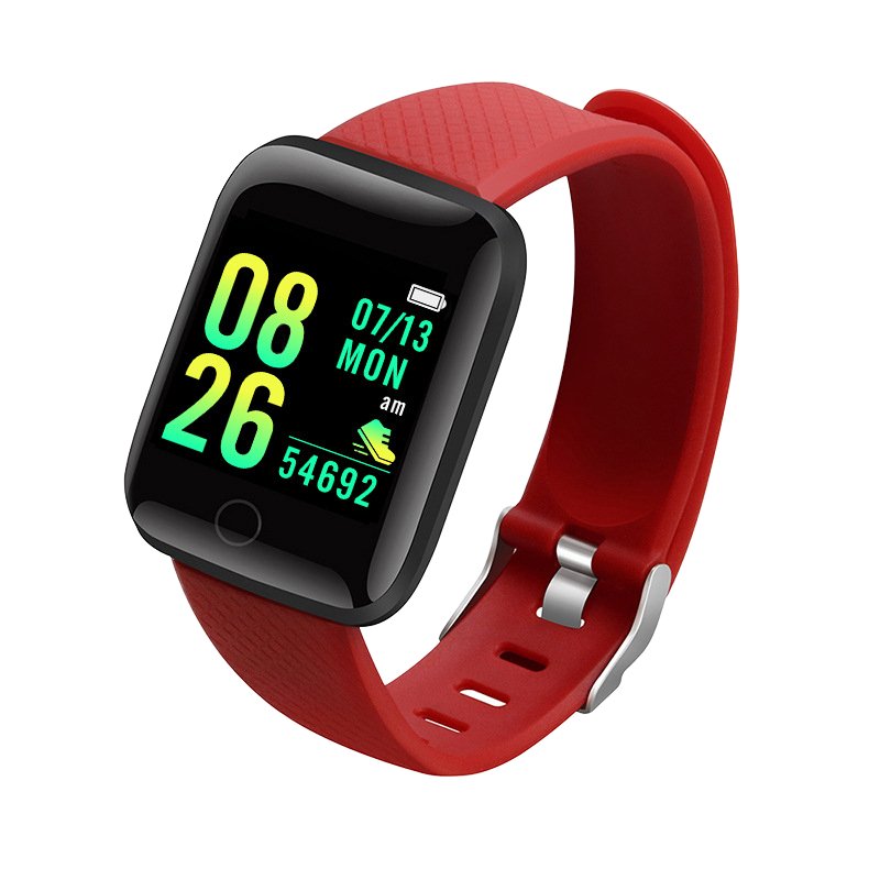 2024 Factory Wholesale Cheap Smart Band 116 plus Heart Rate Blood Pressure Monitor Big Screen Smart Bracelet 116plus D13 D13S