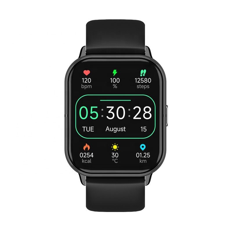 T19F 1.83inch Heart Rate Smart watch with Answer Call & Call Reminder Function AI Voice Assistant ios