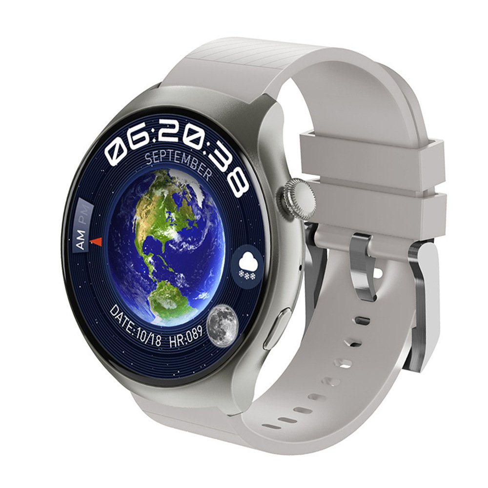 Factory Direct Smartwatch with GPT 1.55-inch AMOLED Screen 250mAh GPS Heart Rate and Blood Pressure Monitor Round