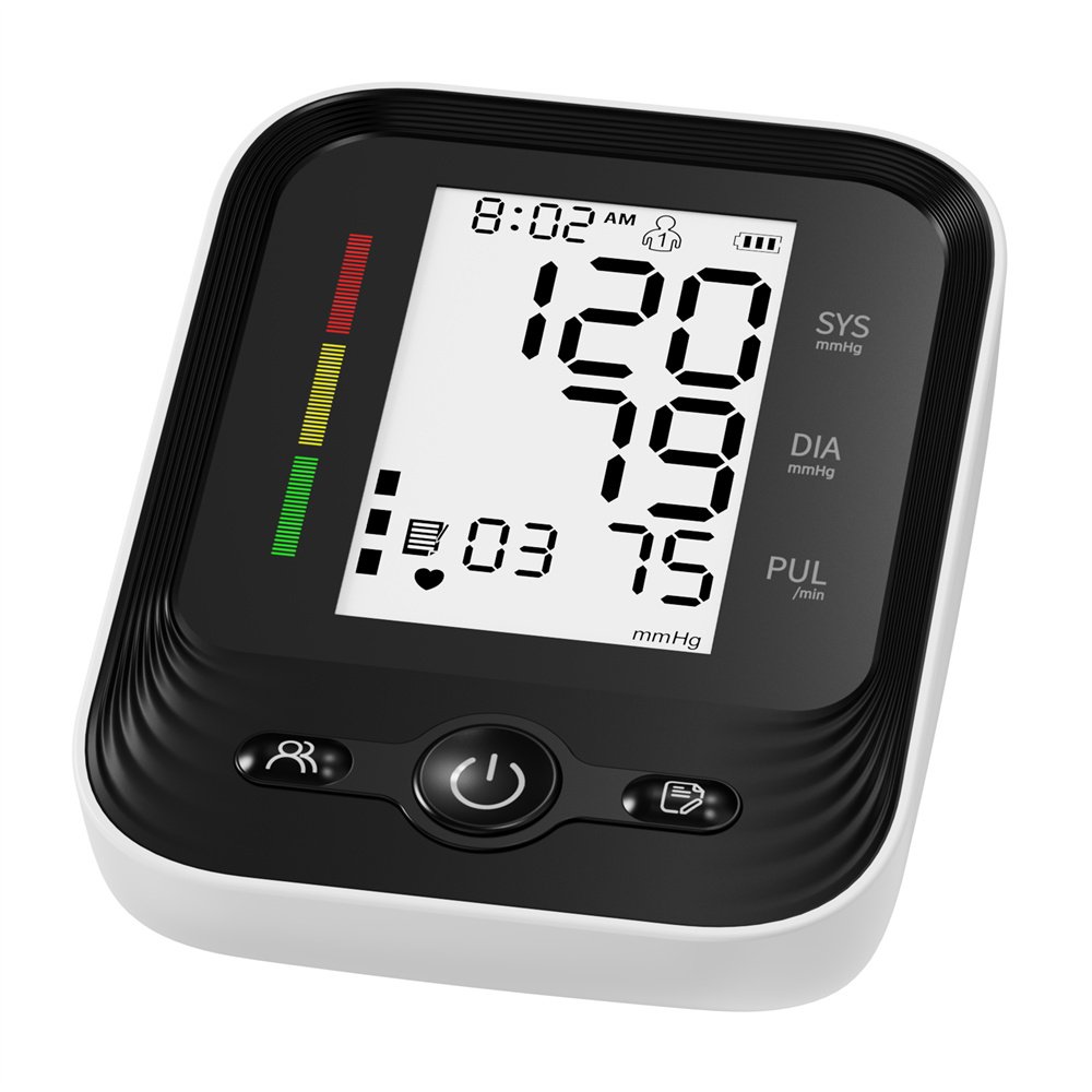 Automatic Arm Blood Pressure Monitor Digitale Oberarm Blutdruckmessgerate Bp Monitor Misuratori pressione elettricin Tensiometro