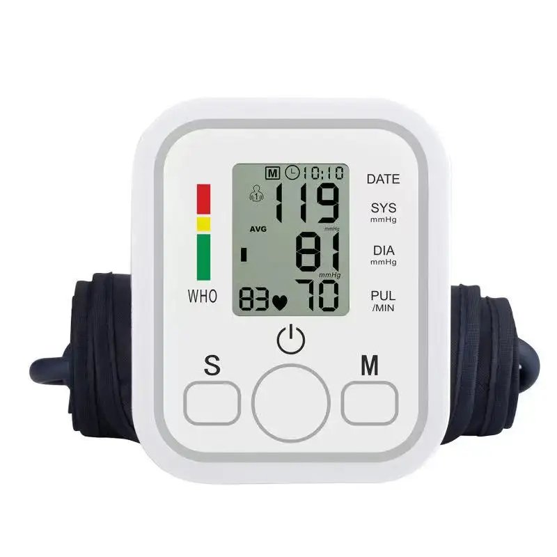 Stock Arm Blood Pressure Monitor sphygmomanometer cuff automatic electronic tensiometer digital upper arm blood pressure monitor