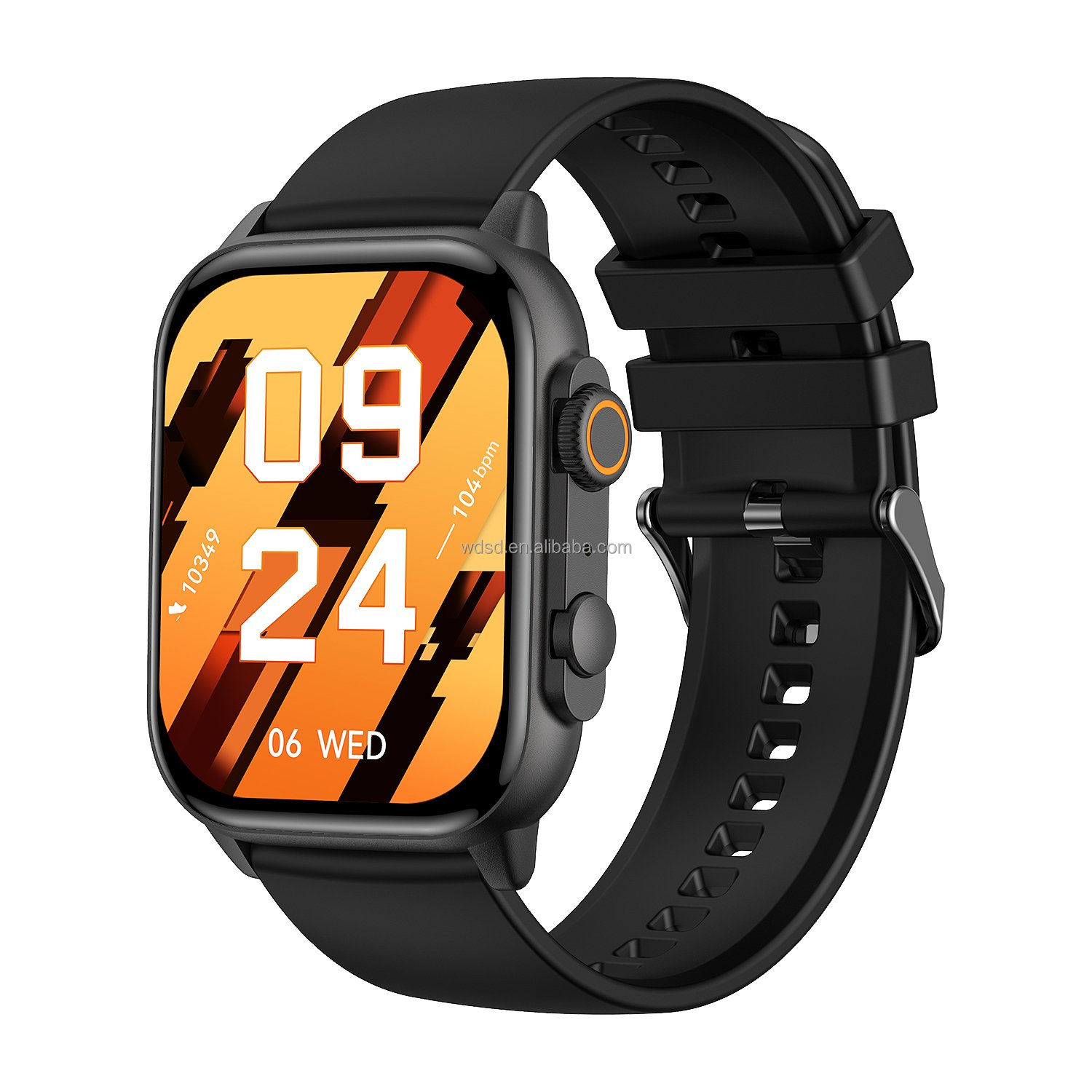 Wedtserha 2.02inch AMOLED Screen HK95 smart watch Always on display Heart rate Blood pressure Blood Oxygen Health monitoring