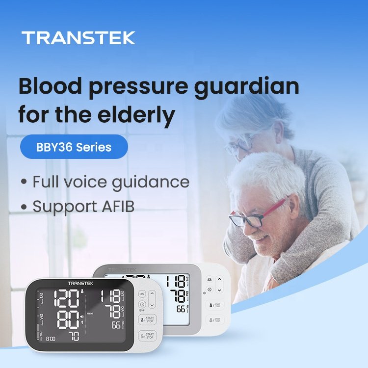 Affordable Home Voice BP Machine Bluetooth Upper Arm Blood Pressure Monitor with BP Cuff and USB Cable
