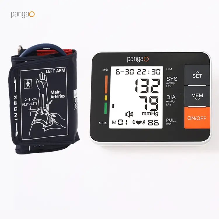 Intelligent Arm Type Best BP Measuring Device Electronic Blood Pressure Monitor Sphygmomanometer With Voice