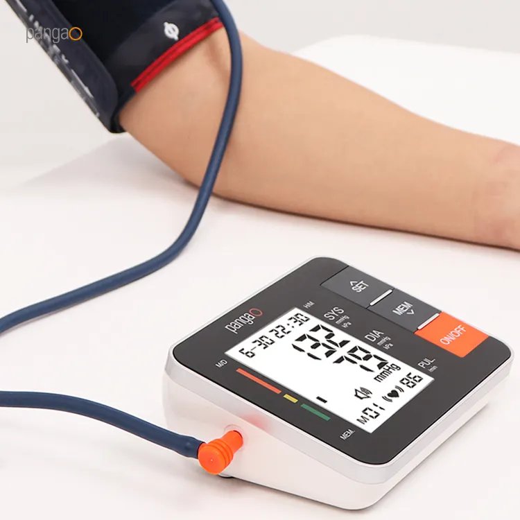 Intelligent Arm Type Best BP Measuring Device Electronic Blood Pressure Monitor Sphygmomanometer With Voice