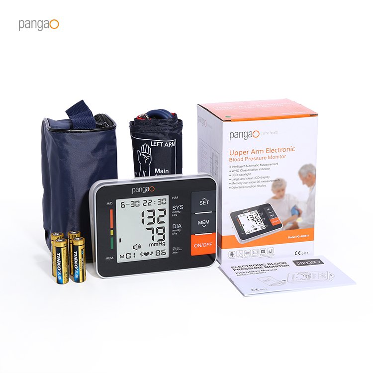 Intelligent Arm Type Best BP Measuring Device Electronic Blood Pressure Monitor Sphygmomanometer With Voice