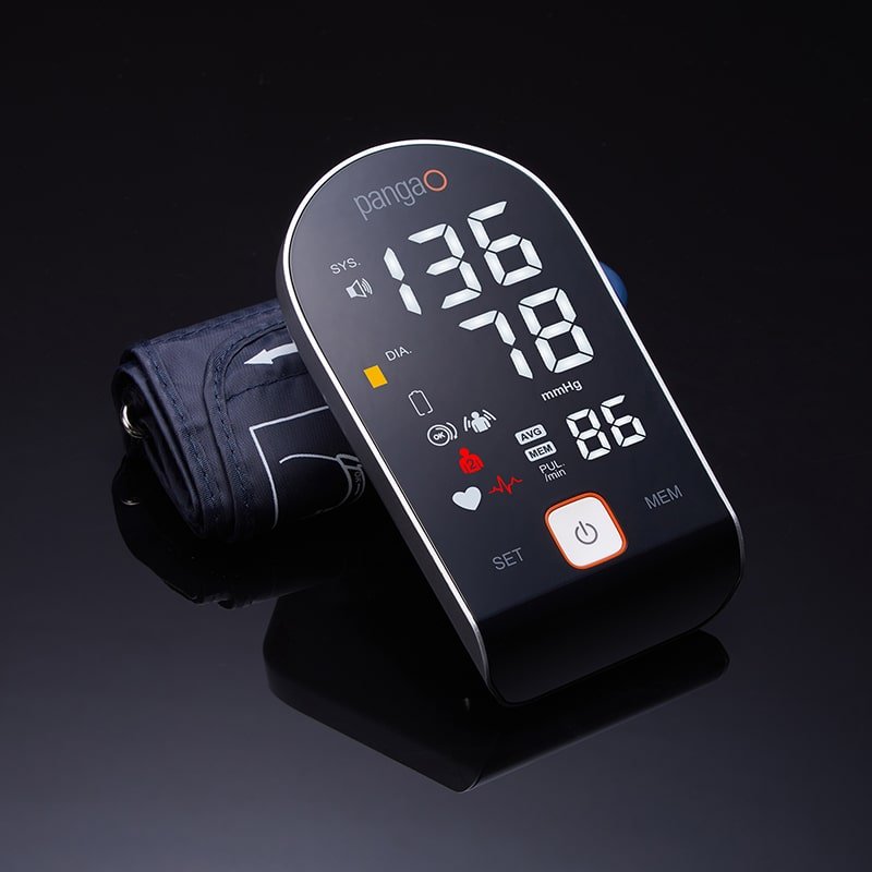 Automatic electronic large led display touch screen sphygmomanometer upper arm bp machine digital blood pressure monitor