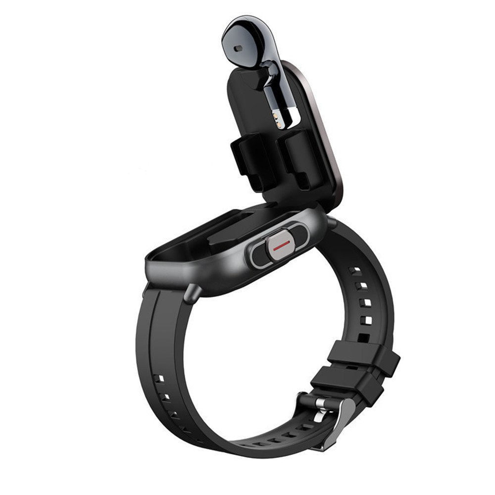 2 in 1 Smartwatch TWS Earbuds Heart Rate Monitoring Blood Pressure Monitoring Sport Smart Watch with Earphone Wireless
