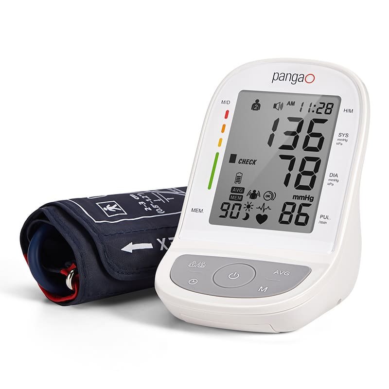 Portable upper type arm digital automatic sphygmomanometer bp meter machine blood pressure monitor