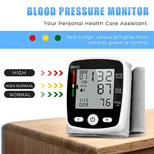 Ready To Ship New Arrival Apparatus Digital Wrist BP Machine Medical Blood Pressure Monitor