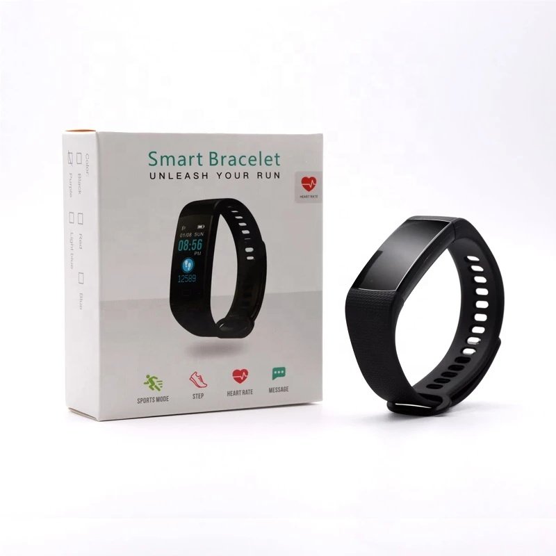 Y5 Smart BT Sport Bracelet With Color Screen Heart Rate Fitness Track Pedometer Blood Pressure Monitor Smart Wrist Watch