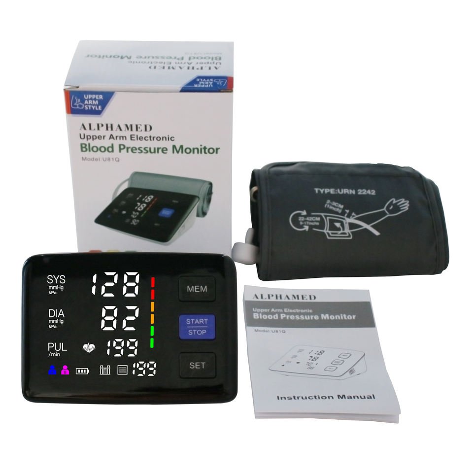 Wholesale Price OEM Bp Machine Upper Arm Sphygmomanometer Electronic Bp Monitor Digital Smart Upper Arm Blood Pressure Monitor
