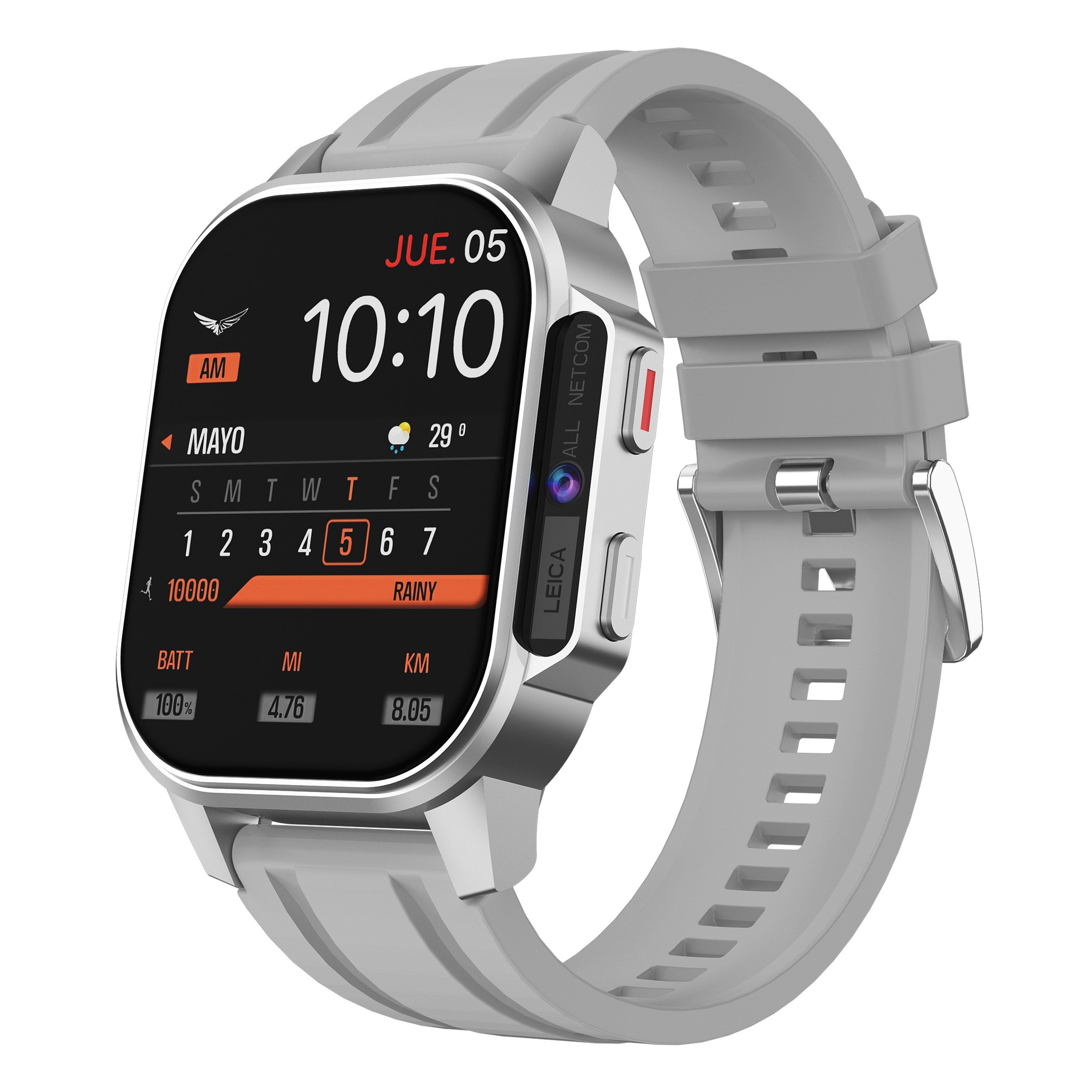 Smart Sports Phone Watch B22 Blood Oxygen Heart Rate 2.13" Amoled Screen HD Video Call IP67 Waterproof 4G Smartwatch