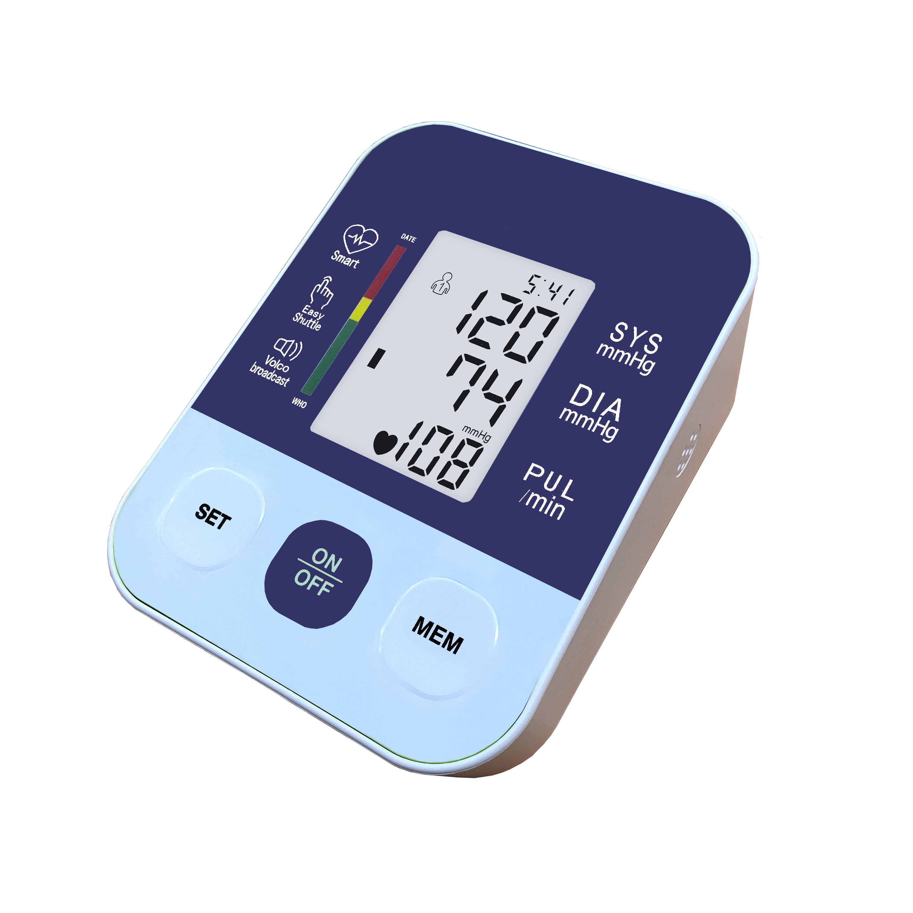 HOT SALE useful customized removable battery blood pressure monitor digital sphygmomanometer portable tensiometers