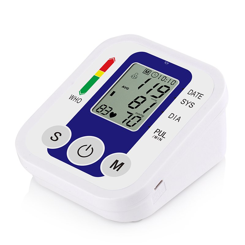 Custom Russian Spanish Persian BP Monitor sphygmomanometer cuff automatic digital arm blood pressure monitor digital tensiometer