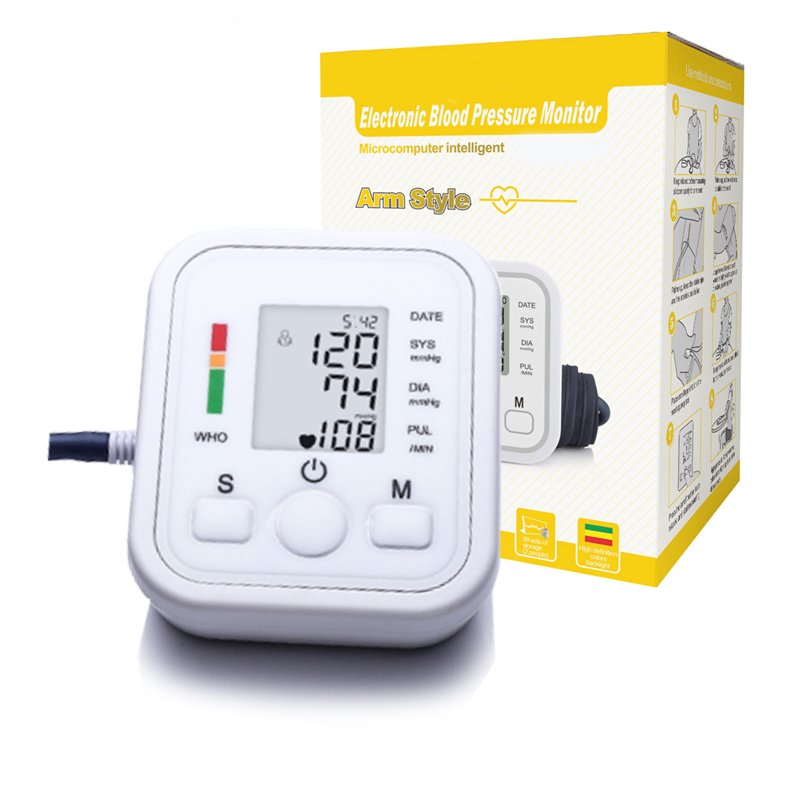 Professional BP monitor manufacturer smart portable tensiometer Digital upper arm BP Automatic digital BP monitor tensiometer
