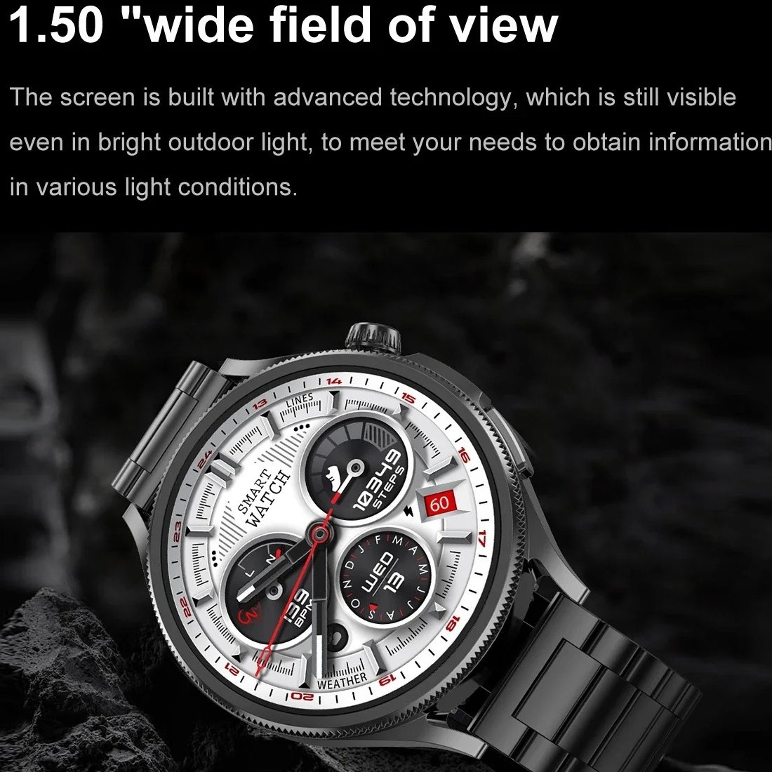 Trend Electronics Waterproof Fitness Tracker Smart Watch for Apple 2 In 1 Wireless Earbuds Sleep Monitoring Sport Smartwatches