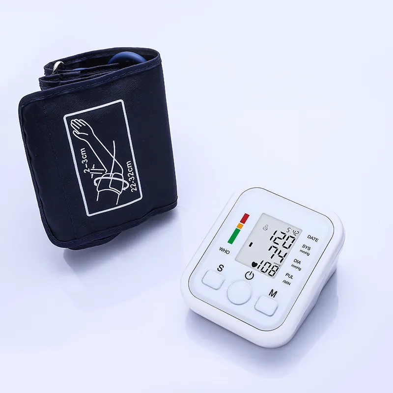 Wholesale digital tensiometer electronic blood pressure monitor medical sphygmomanometer