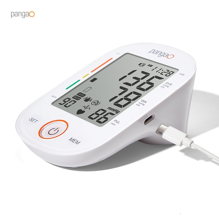 Automatic Talking BP Apparatus Home Arm Type Digital Touch Screen Blood Pressure Monitor Electronic Sphygmomanometer