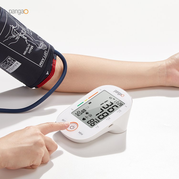 Automatic Talking BP Apparatus Home Arm Type Digital Touch Screen Blood Pressure Monitor Electronic Sphygmomanometer