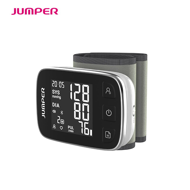 JUMPER HWA21 New Design Bluetooth Automatic Bp Machine Electronic Wrist Digital Blood Pressure Monitor