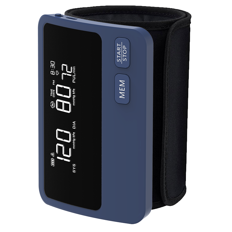 Professional Medical Household Upper Arm Pulse Rate Monitor With Blue Tooth and Large Screen blood pressure device