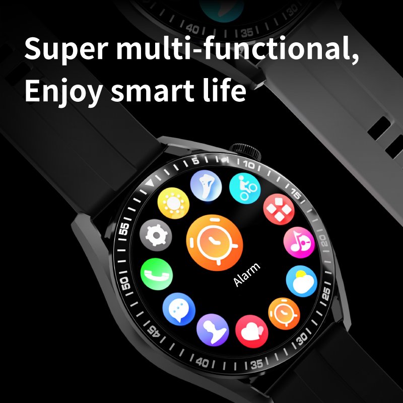 Cheapest WH8-MAX Watch Factory Price Smartwatch Hryfine APP 1.39 inch Watch Smart Watch Magnetic Charing
