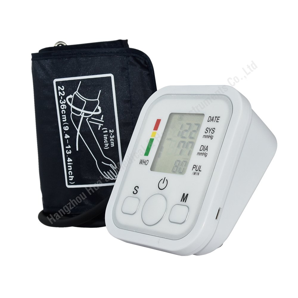 Voice Readout Adult Large Cuff Medical Electronic Digital Upper Arm BP Digital Blood Pressure Sphygmomanometer Machine Monitor