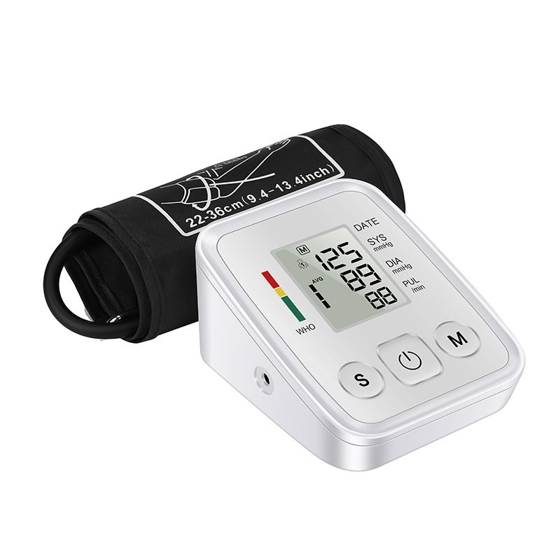 Factory Price Adult Large Cuff Medical Electronic Digital Upper Arm BP Digital Blood Pressure Sphygmomanometer Machine Monitor