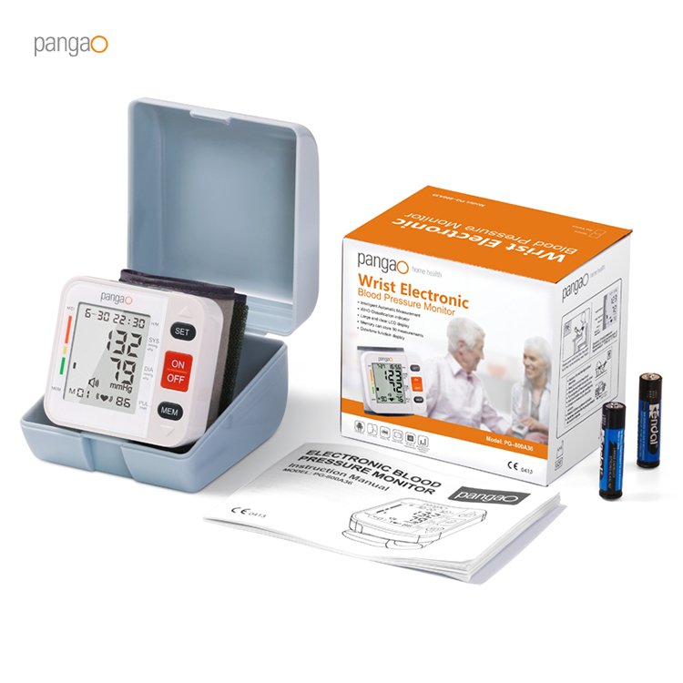 Wireless Automatic BP Testing Machine Digital Wrist Type Electronic Blood Pressure Monitor Manufacturer