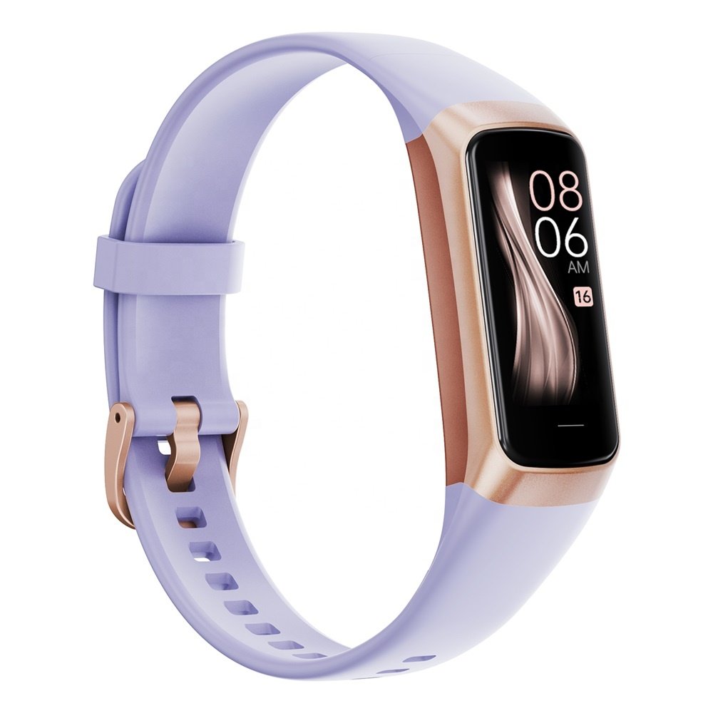 C60 Smart Bracelet Fitness AMOLED Display Heart Rate Monitor Blood Pressure Sports Tracker Wristband