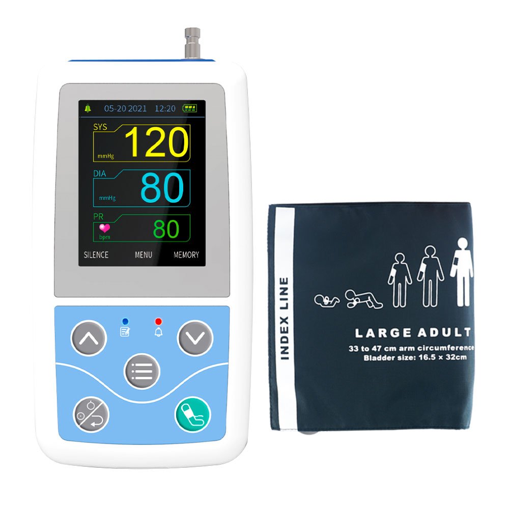 ABPM50 24 Hour Ambulatory Aneroid auto inflate blood pressure monitor