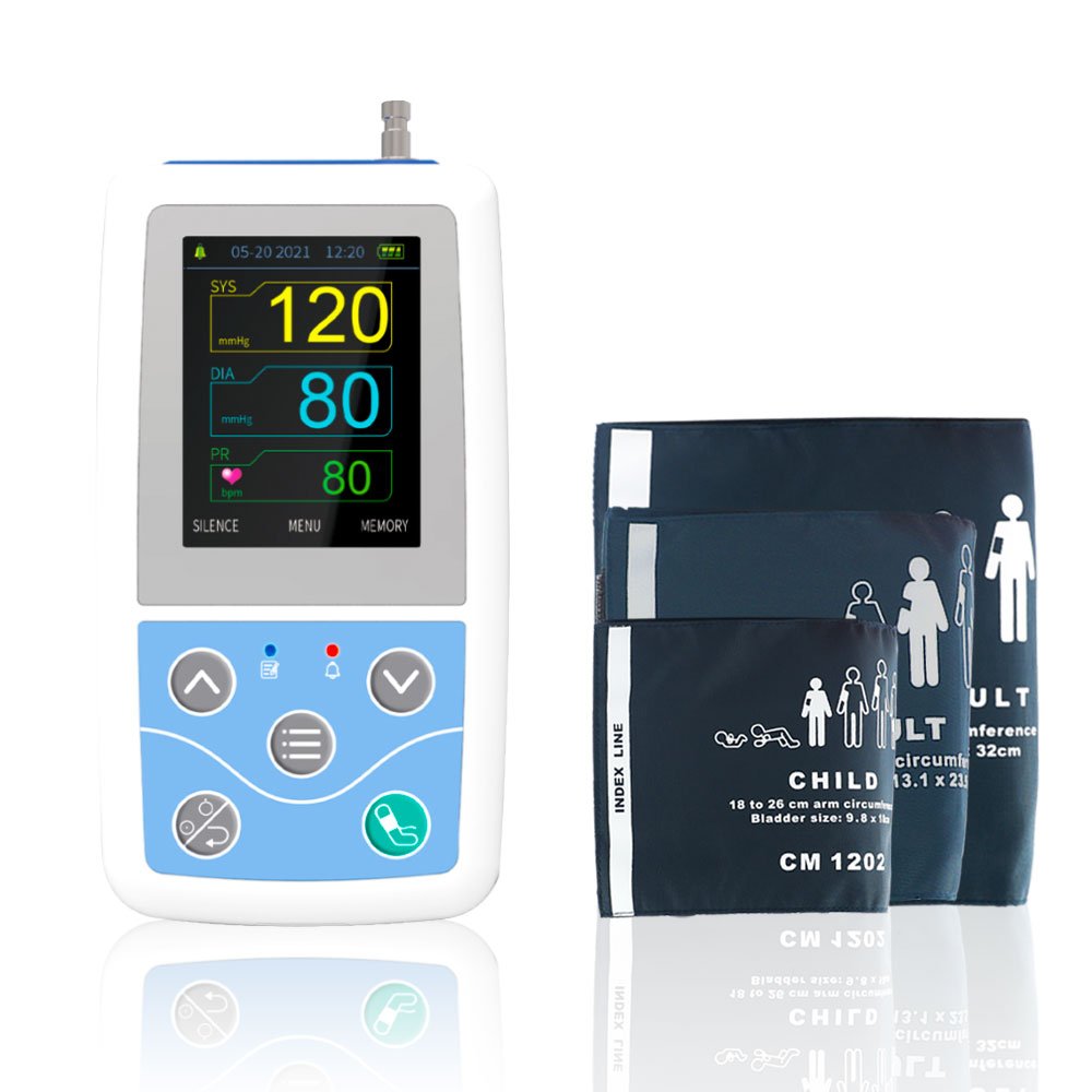 ABPM50 24 Hour Ambulatory Aneroid auto inflate blood pressure monitor