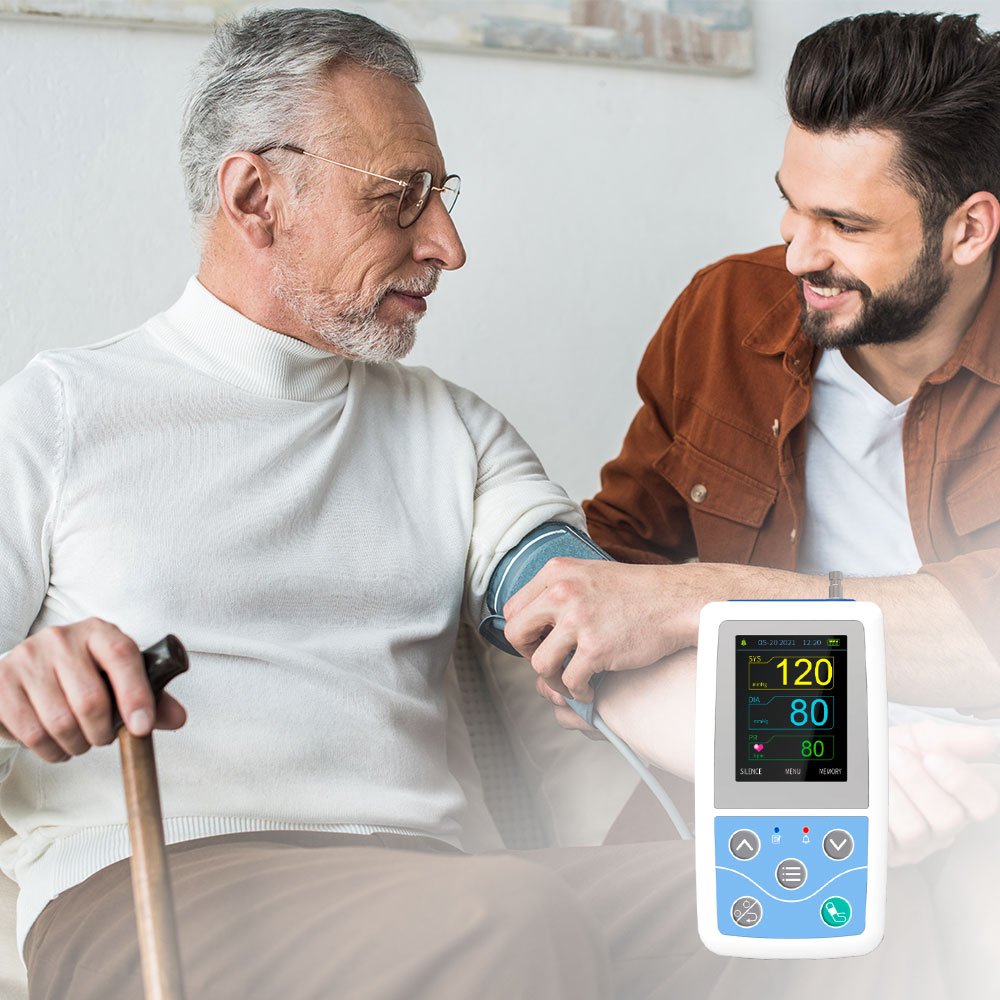 ABPM50 24 Hour Ambulatory Aneroid auto inflate blood pressure monitor